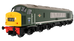 Rapido Trains 823703 Class 46 D138 BR Green With Full Yellow Ends Dcc Sound (TT1:20) Free Postage