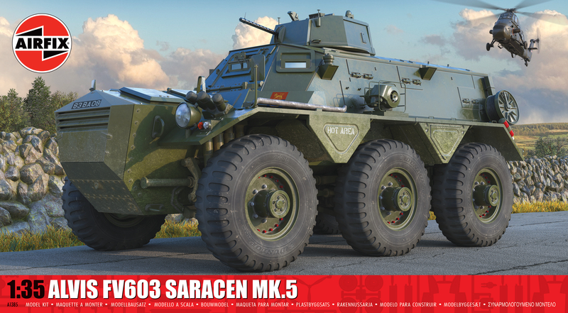 Airfix A1385 Alvis FV603 Saracen Mk.5 (1:35 Scale)