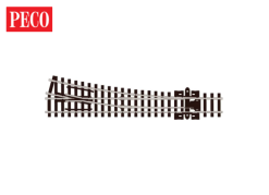 Peco SL-E395 Turnout, Medium Radius, Right Hand (N Gauge)
