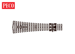 Peco SL-397 Y Turnout, Medium Radius, Right Hand (N Gauge)