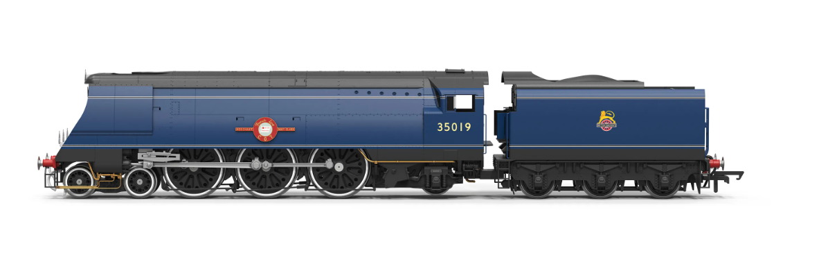 Hornby R30477 Hornby Dublo: BR - Merchant Navy - 35019 'French Line CGT' Dcc Ready 21 Pin Socket (OO Gauge) Free Postage