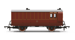 Hornby R40541 LB&SCR - 4 Wheel - Passenger Brake Coach - 90 (OO Gauge)