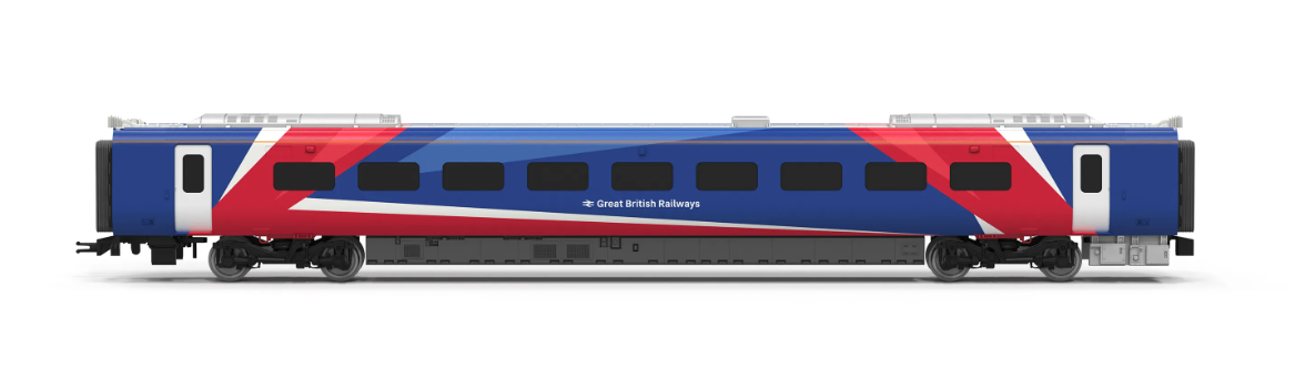 Hornby R40571 RailRoad: GBR - Class 800 - MS Coach 3 (OO Gauge)