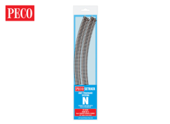Peco ST-3019 Double Curve, 4th Radius (Pack of 4) (N Gauge)
