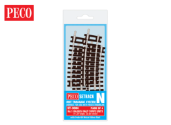 Peco ST-3004 Half Curve, 1st Radius (Pack of 4) (N Gauge)