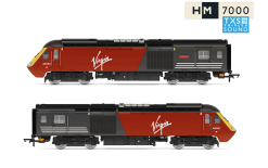 Hornby R30463TXS Virgin - Class 43 HST - Lady in Red - Train Pack (DCC Sound Fitted) (OO Gauge) Free Postage
