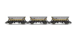 Hornby TT6094 Coal Sector - HAA Wagon - Triple Pack (TT:120 Scale)