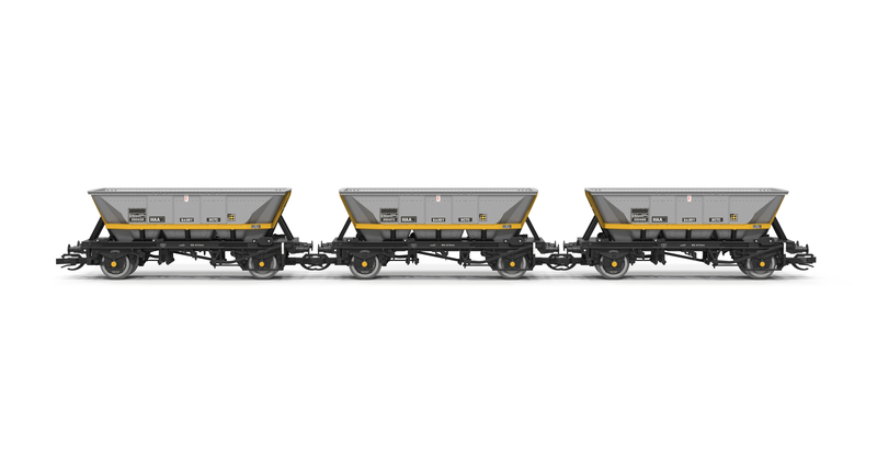 Hornby TT6094 Coal Sector - HAA Wagon - Triple Pack (TT:120 Scale)