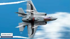 Academy 12592 US Marines F-35B Lightning II VMFA-242 "Bats" Fighter Aircraft (1:72 Scale)
