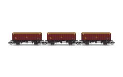 Hornby TT6077 EWS - MEA Wagon - Triple Pack (TT:120 Scale)