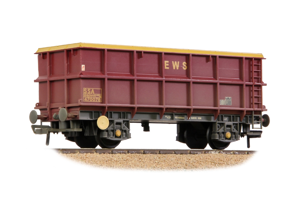 Bachmann Branchline 33-438B SSA Scrap Wagon EWS Weathered (OO Gauge)