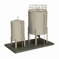 Bachmann Scenecraft 44-0110 Depot Storage Tanks (OO Gauge)