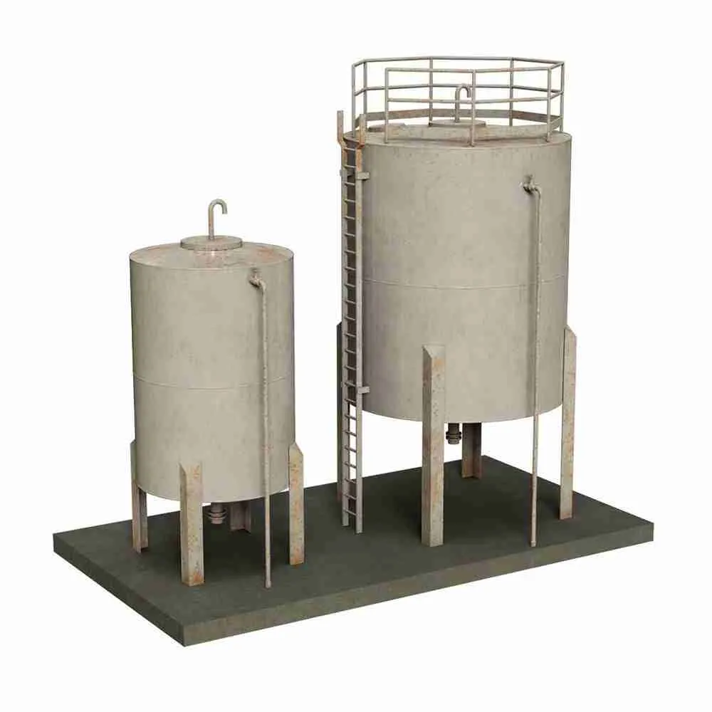 Bachmann Scenecraft 44-0110 Depot Storage Tanks (OO Gauge)