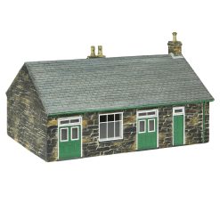 Bachmann Scenecraft 44-0169G Harbour Station Booking Office - Green (OO Gauge)