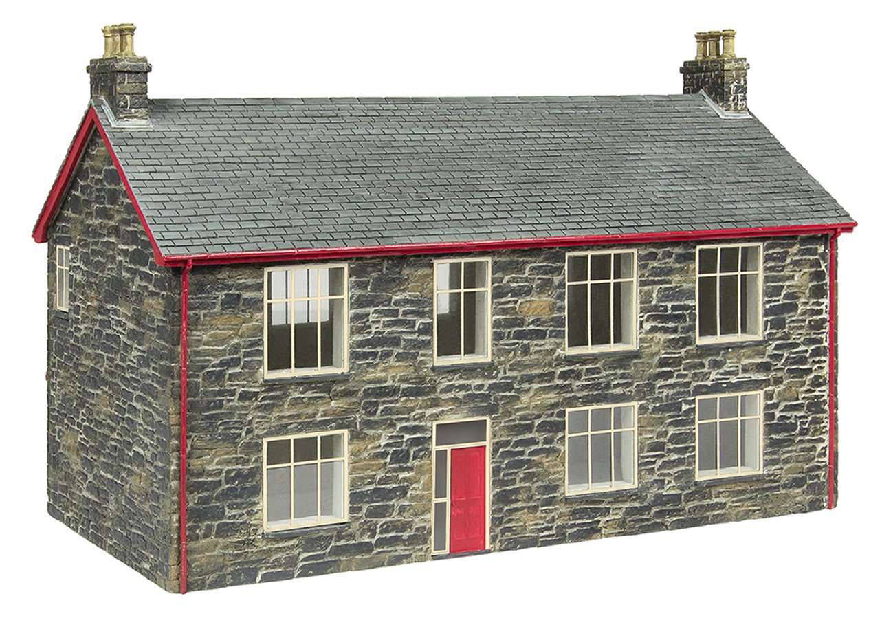Bachmann Scenecraft 44-0170R Harbour Station Main Hall - Green (OO Gauge)