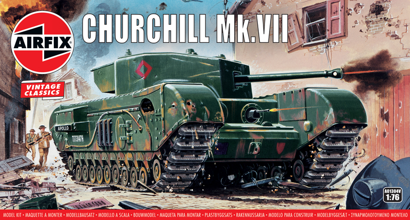Airfix A01304V Churchill Mk.VII (1:76 Scale)