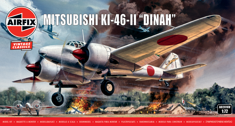 Airfix A02016V Mitsubishi KI-46-II “DINAH” (1:72 Scale)