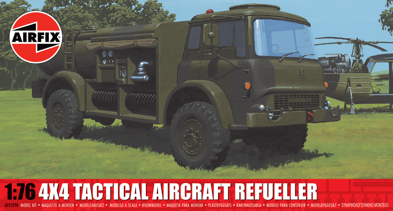 Airfix A02329A 4x4 Tactical Aircraft Refueller (1:76 Scale)