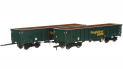 Dapol 4F-025-018 MJA Freightliner Heavy Haul Bogie Box Wagon 502037 & 502038 (OO Gauge)