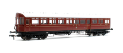 Dapol 4P-004-001 Autocoach GWR 37 Lined Crimson Lake (OO Gauge)