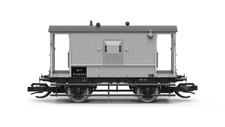 Hornby TT6081 BR - Brake Van Toad E - 133357 (TT:120 Gauge)