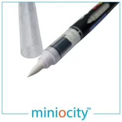 Miniocity 001-201 Acrylic Paint Pen - White (Mixed Gauges)