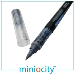 Miniocity 001-205 Acrylic Paint Pen - Roof Dirt (Mixed Gauges)