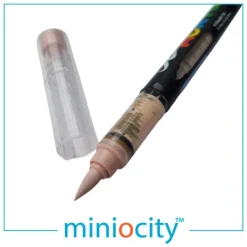 Miniocity 001-216 Acrylic Paint Pen - Dark Stone (Mixed Gauges)
