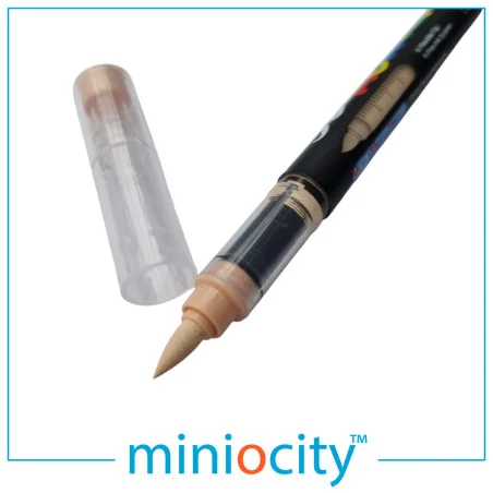 Miniocity 001-217 Acrylic Paint Pen - Light Stone (Mixed Gauges)