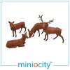 Miniocity 076-505 Deer Pack of 4 (OO Gauge)