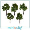 Miniocity 076-703 Yellow Fruit Trees Pack of 5 (OO Gauge)