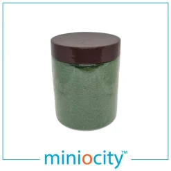 Miniocity 001-002 Flock Grass Dark Green 200ml (Multiple Gauges)