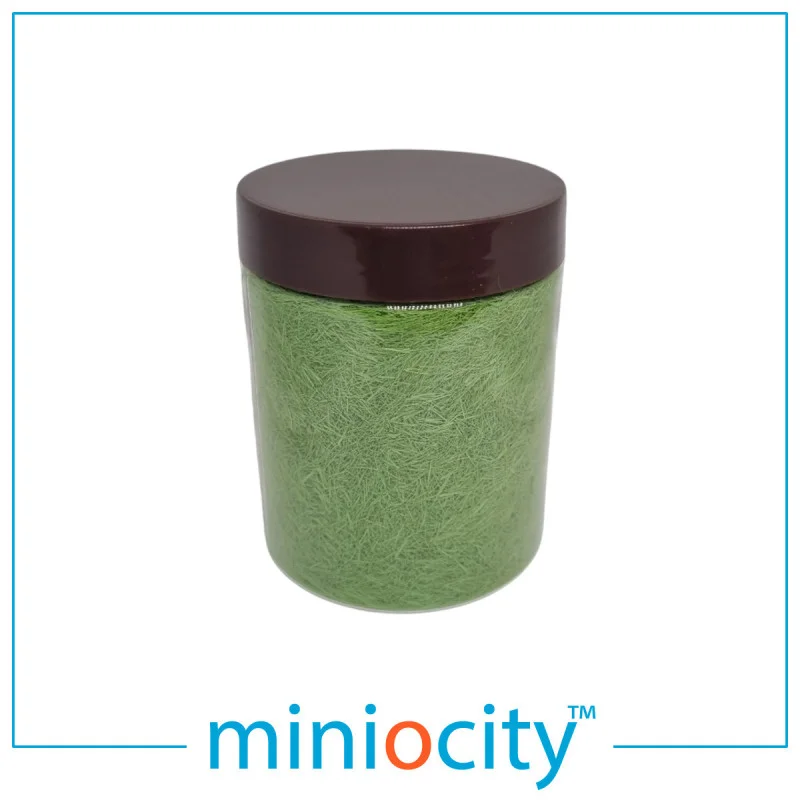 Miniocity 001-004 Flock Grass Light Green 200ml (Multiple Gauges)