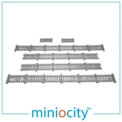 Miniocity 076-725 Light Grey Fencing (OO Gauge)