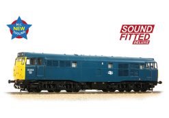 Bachmann Branchline 35-805ASFX Class 31/1 31293 BR Blue Dcc Sound Deluxe (OO Gauge)