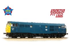 Bachmann Branchline 35-805SFX Class 31/1 31123 BR Blue Dcc Sound Deluxe (OO Gauge)