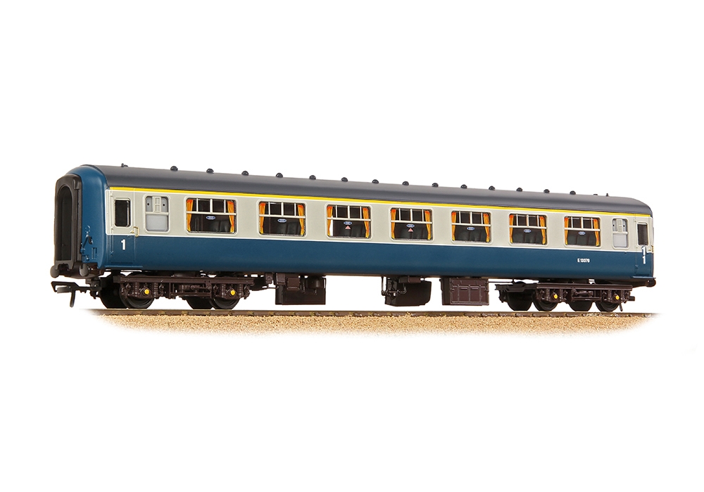 Bachmann Branchline 39-330B BR Mk2(Z) FK First Corridor BR Blue & Grey (OO Gauge)