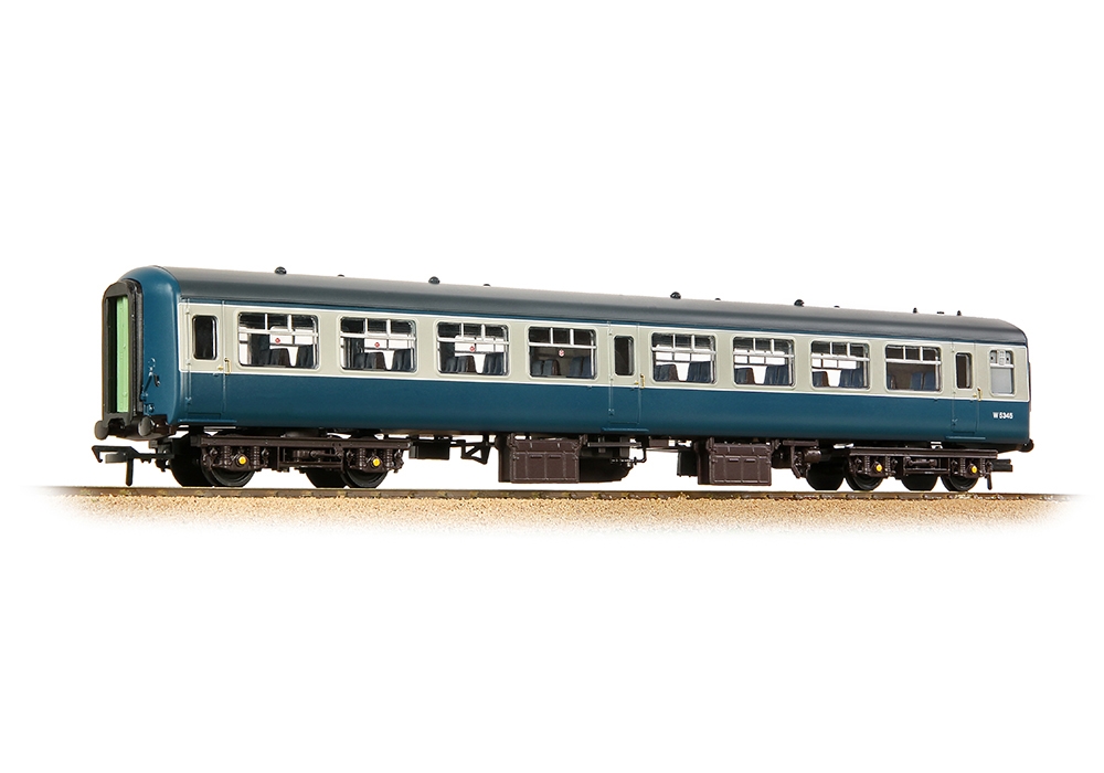 Bachmann Branchline 39-360D BR Mk2A TSO Tourist Second Open BR Blue & Grey (OO Gauge)