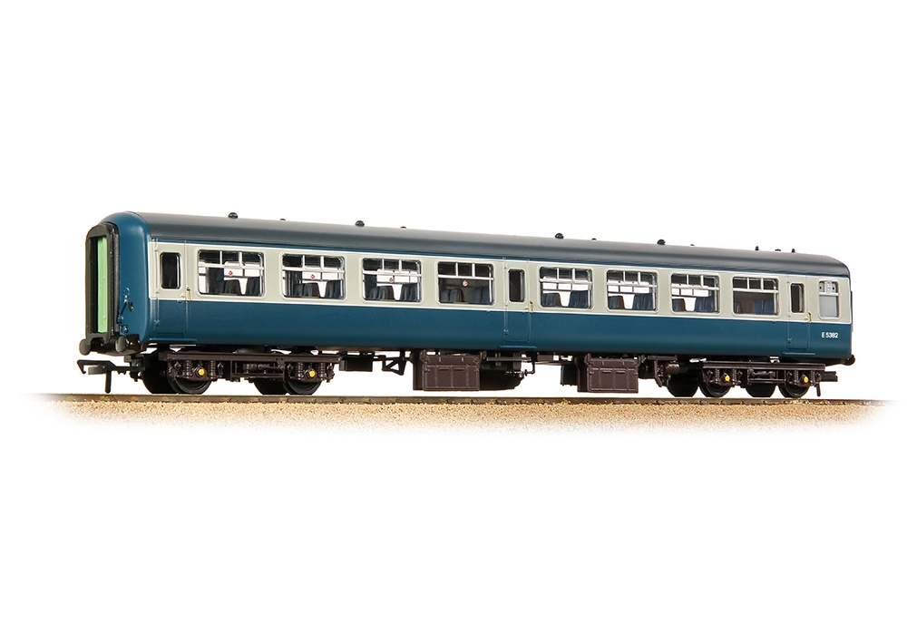 Bachmann Branchline 39-360E BR Mk2A TSO Tourist Second Open BR Blue & Grey (OO Gauge)