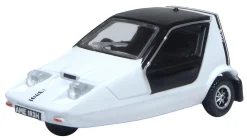 Oxford Diecast 76BUG002 Bond Bug White (1:76 Scale)