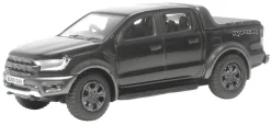 Oxford Diecast 76FR001 Ford Ranger Raptor Agate Black Metallic (1:76 Scale)