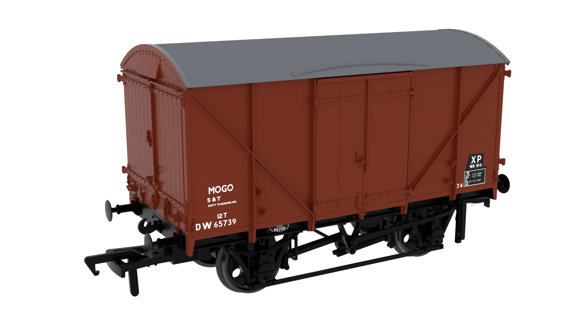 Rapido Trains 813317 Diagram G43 MOGO – No.DW65739 BR Bauxite (OO Gauge)