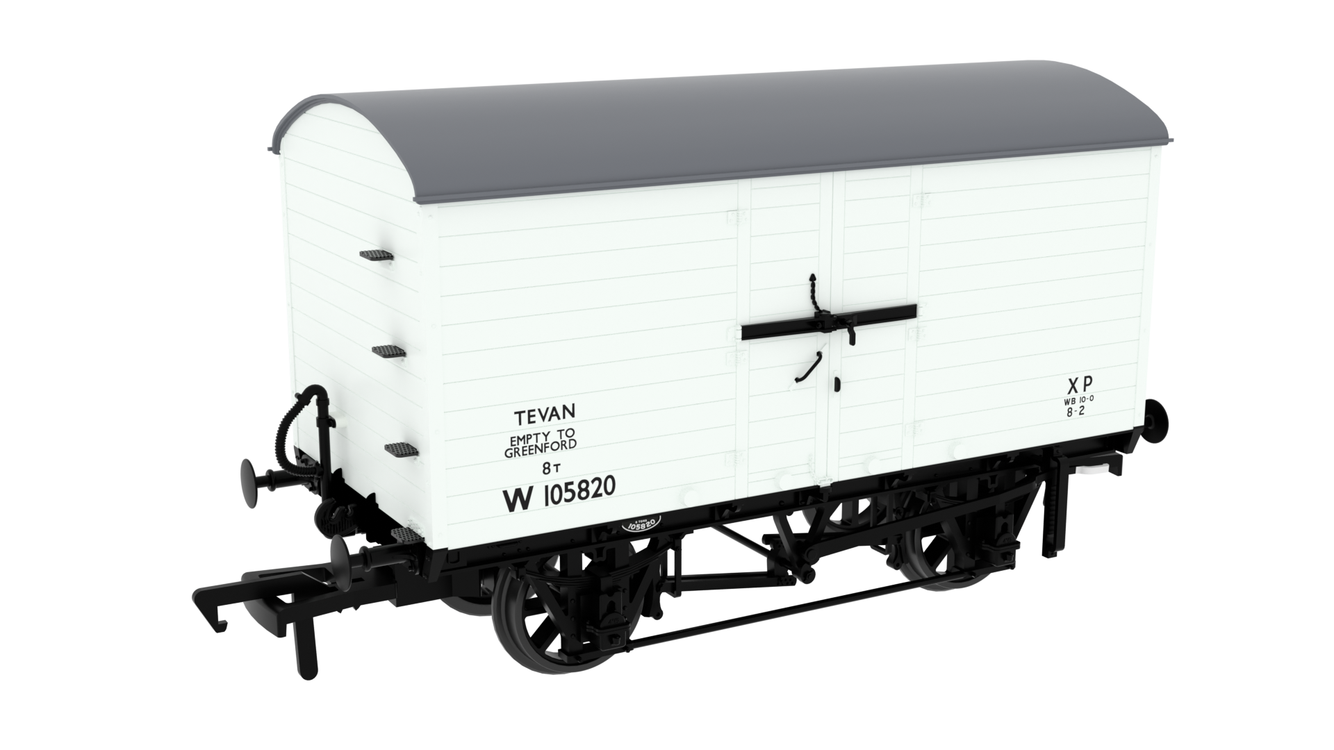 Rapido Trains 813915 Diagram V32 TEVAN – No.W105820 BR(W) White (OO Gauge)