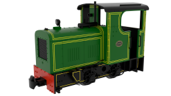 Rapido Trains 834501 Fowler Resilient – Fowler Works Green Dcc Fitted (OO9 Gauge) Free Postage