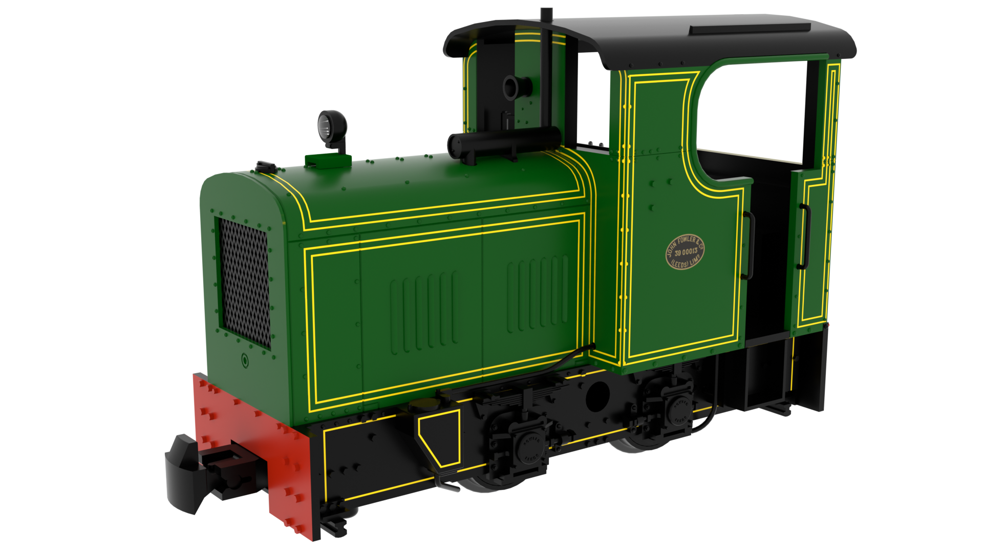 Rapido Trains 834501 Fowler Resilient – Fowler Works Green Dcc Fitted (OO9 Gauge) Free Postage