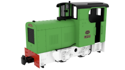 Rapido Trains 834002 Fowler Resilient – Light Green ‘Layer’ Dcc Ready 24 Pin Socket (OO9 Gauge) Free Postage
