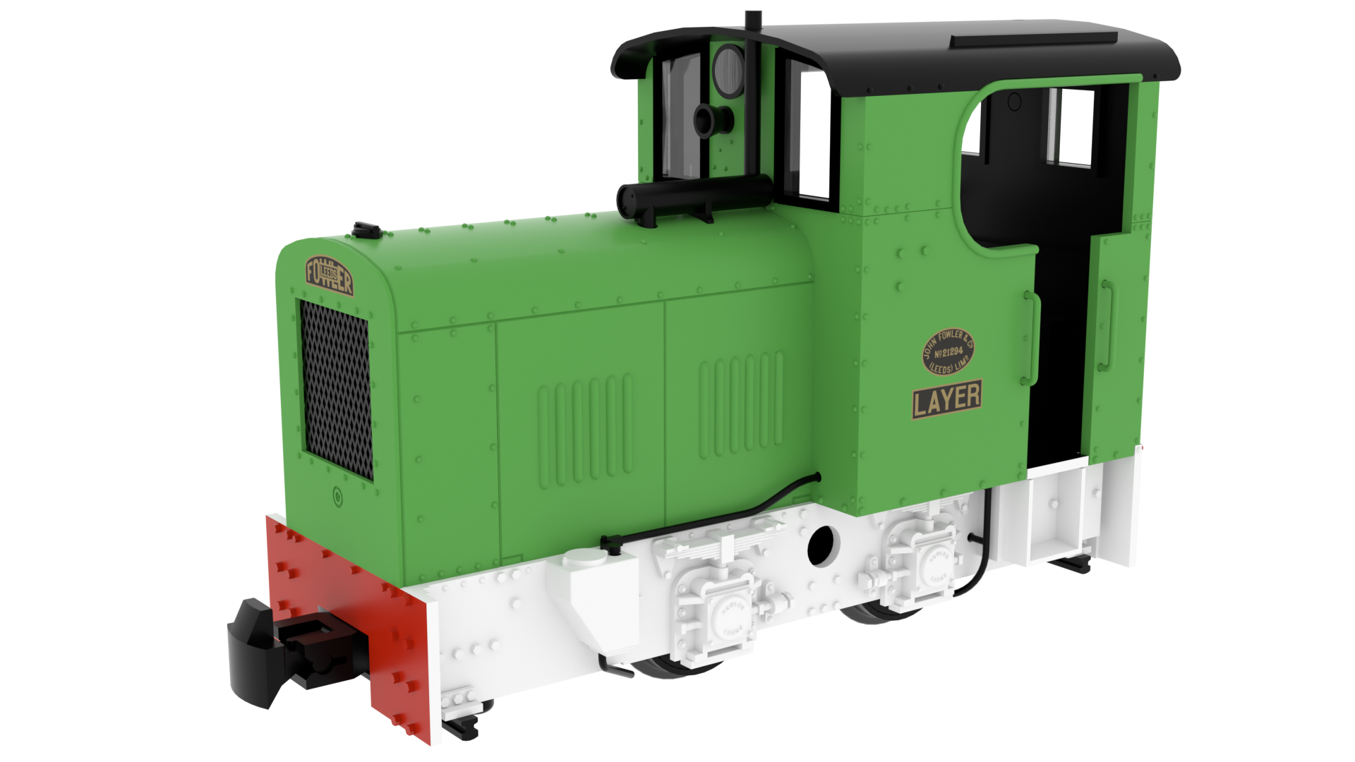 Rapido Trains 834002 Fowler Resilient – Light Green ‘Layer’ Dcc Ready 24 Pin Socket (OO9 Gauge) Free Postage