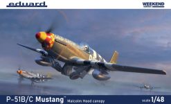 Eduard 84214 P-51B/C Mustang Malcolm Hood Canopy Weekend Edition (1:48 Scale)