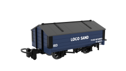 Rapido Trains 990412 Peaked Roof Van – Loco Sand No.103 (009 Gauge)