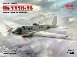 ICM 48263 Heinkel He-111H-16 WWII German Bomber (1:48 Scale)